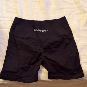 Sunzel Black Biker Shorts